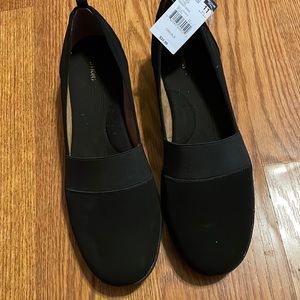 Women’s Anastasia black wedge shoes size 11